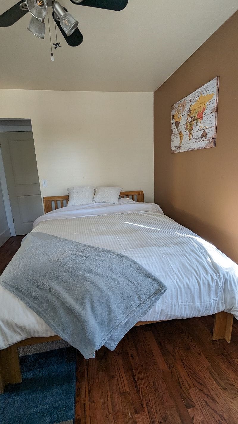 Front bedroom off of the living room