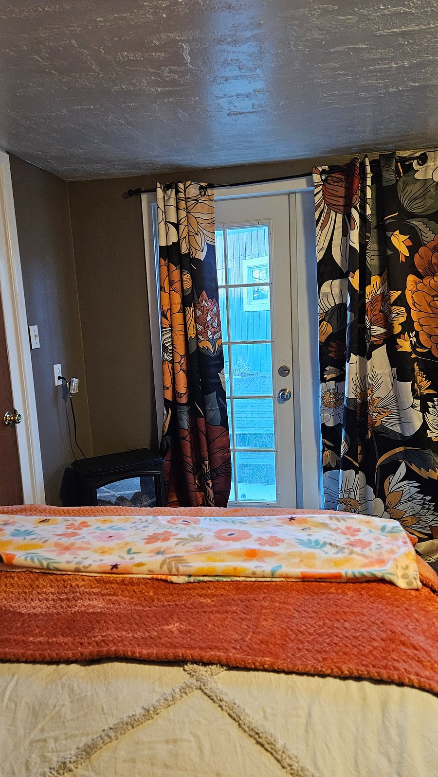 Back bedroom off of the kitchen