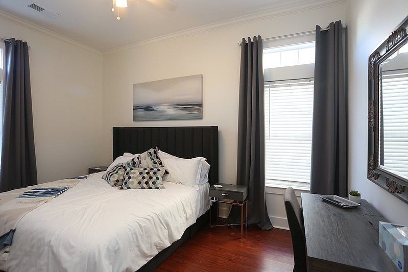 2nd BR with King Size Bed with Drawers beneath bed. Large Screen TV.  Plenty of closet space