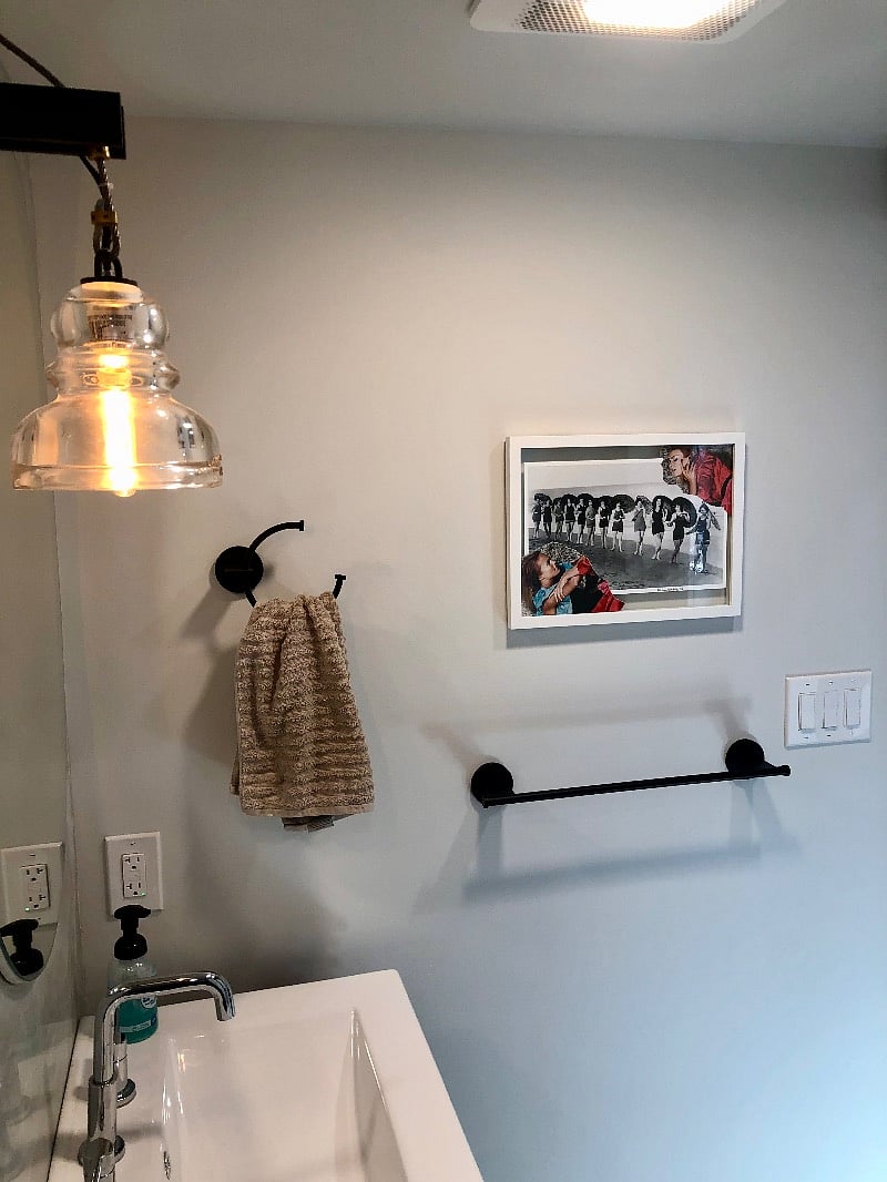 Bathroom detail view