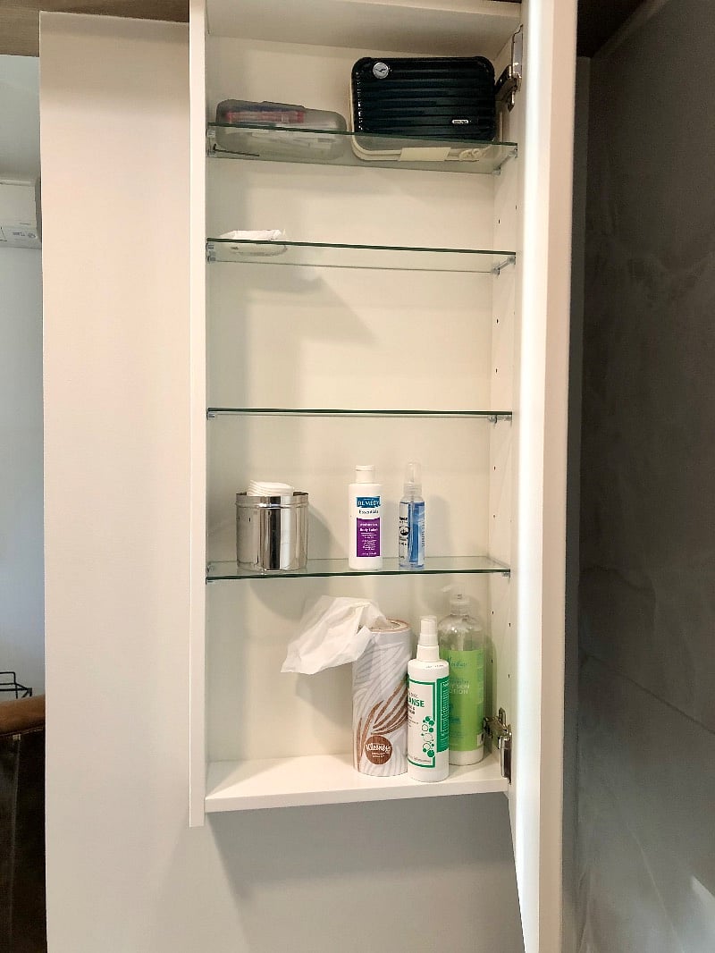 Bathroom storage