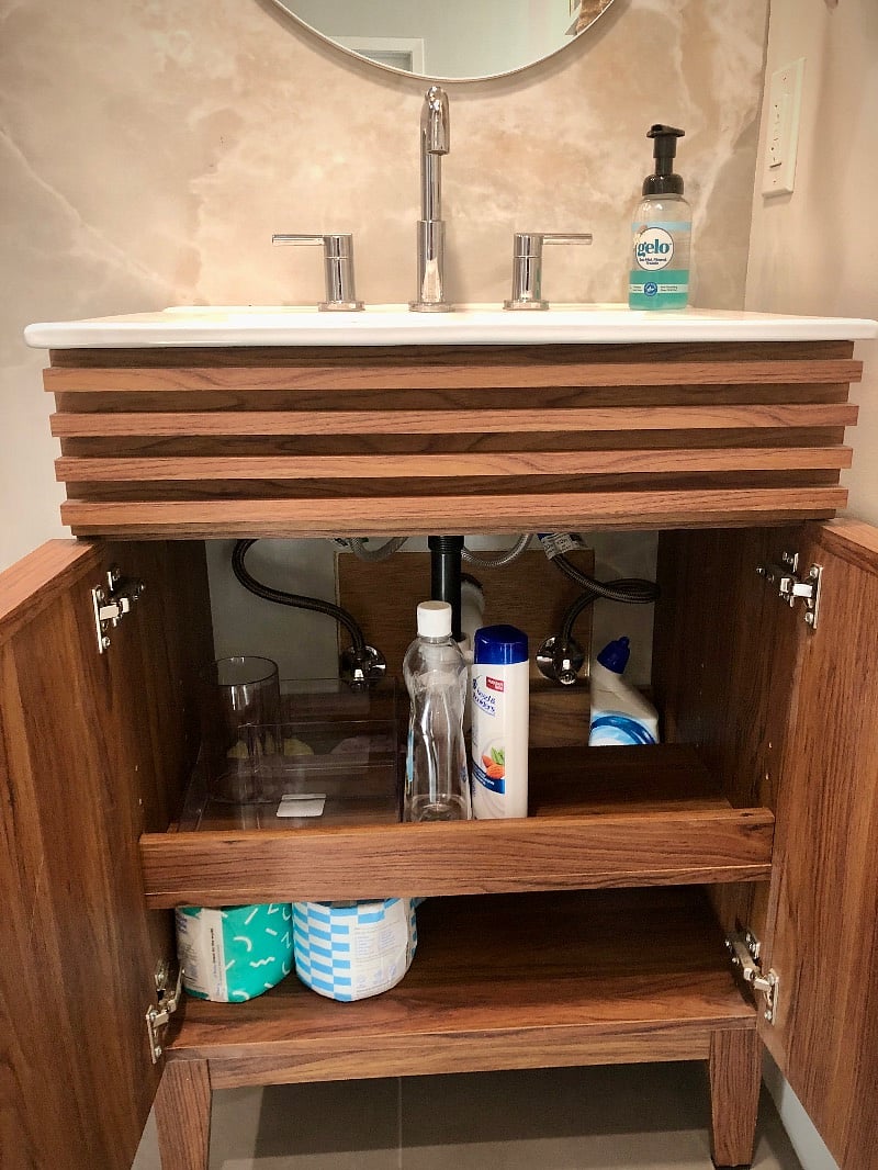 Bathroom storage
