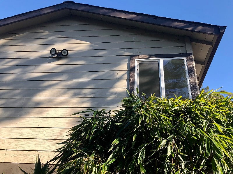 Bedroom corner window facing SF