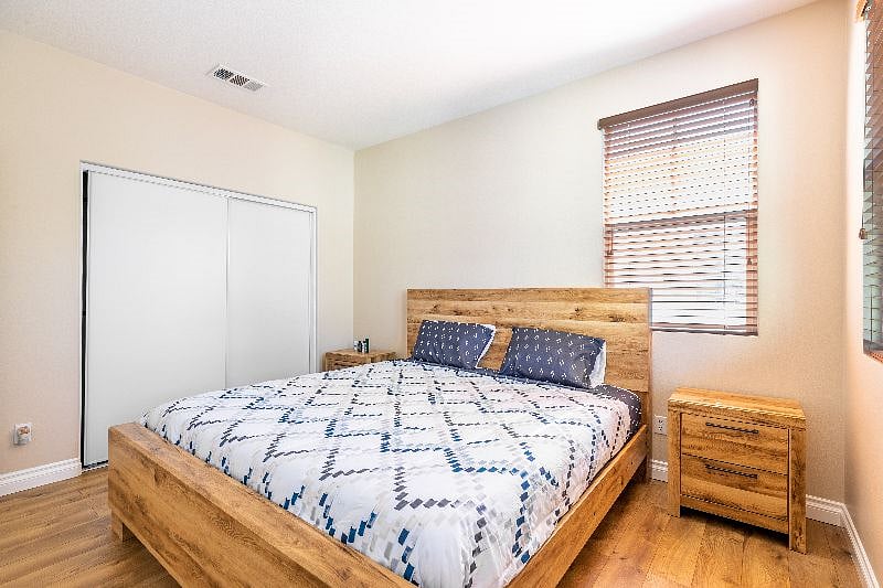 2nd Floor:  2nd Bedroom with  King size bed and closet