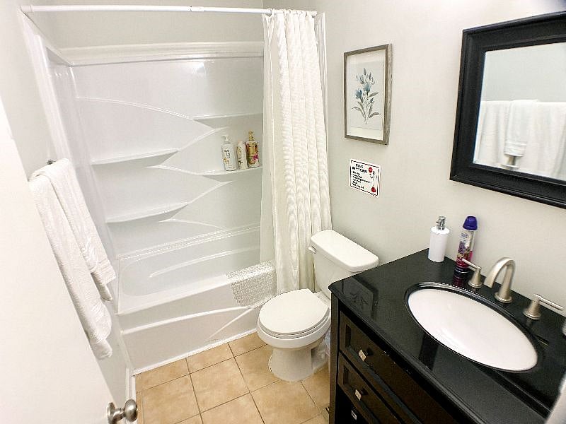 Second Full bath. 