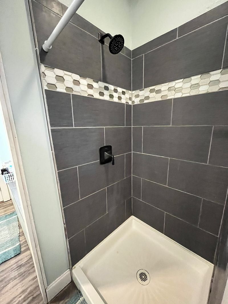 Shower for primary bathroom