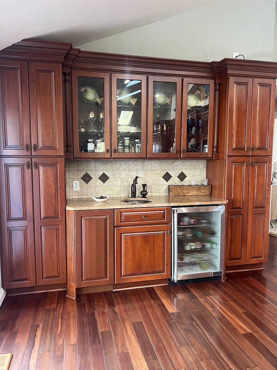 Wetbar and pantry space if needed.