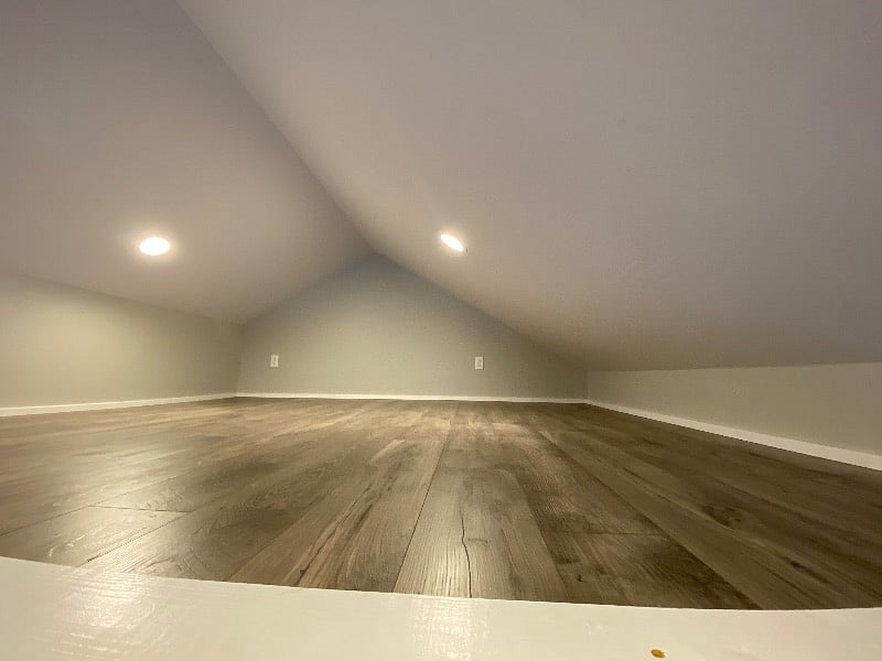 Loft, ladder access only