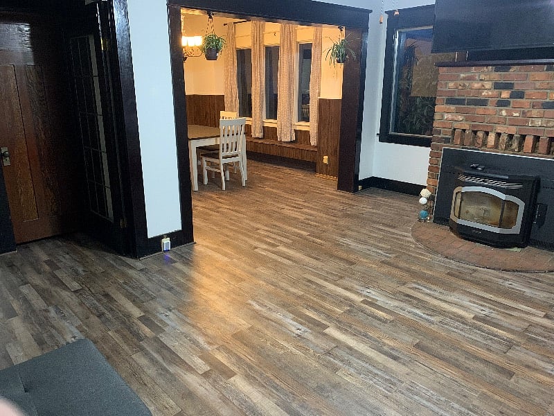 All new flooring throughout the house.

