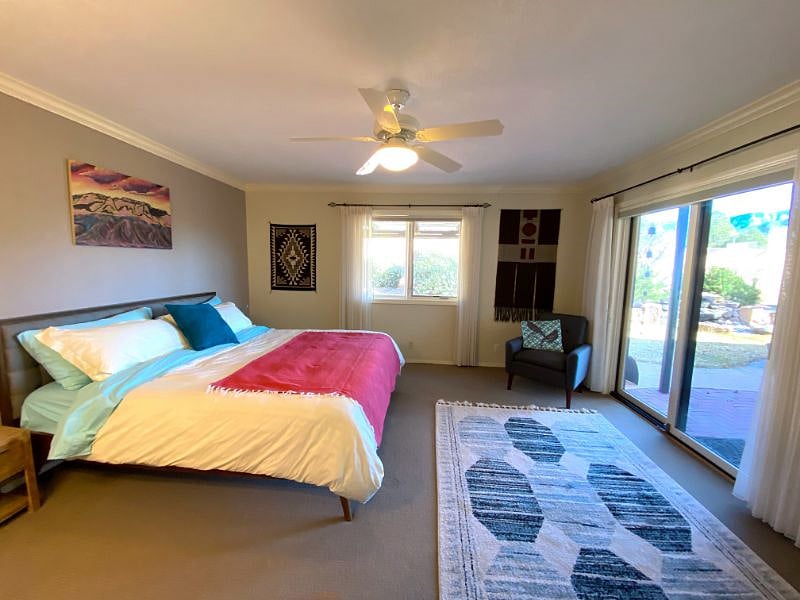 Master bedroom with King bed