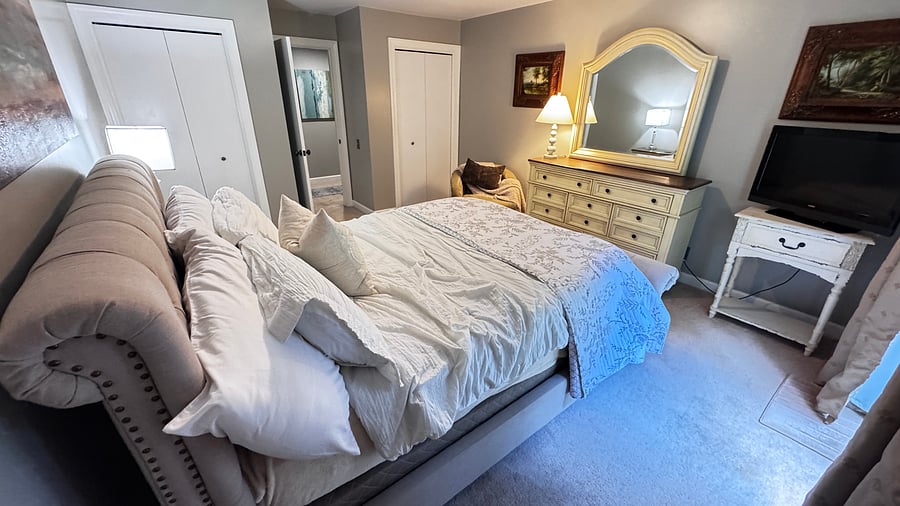 Full-size bedroom