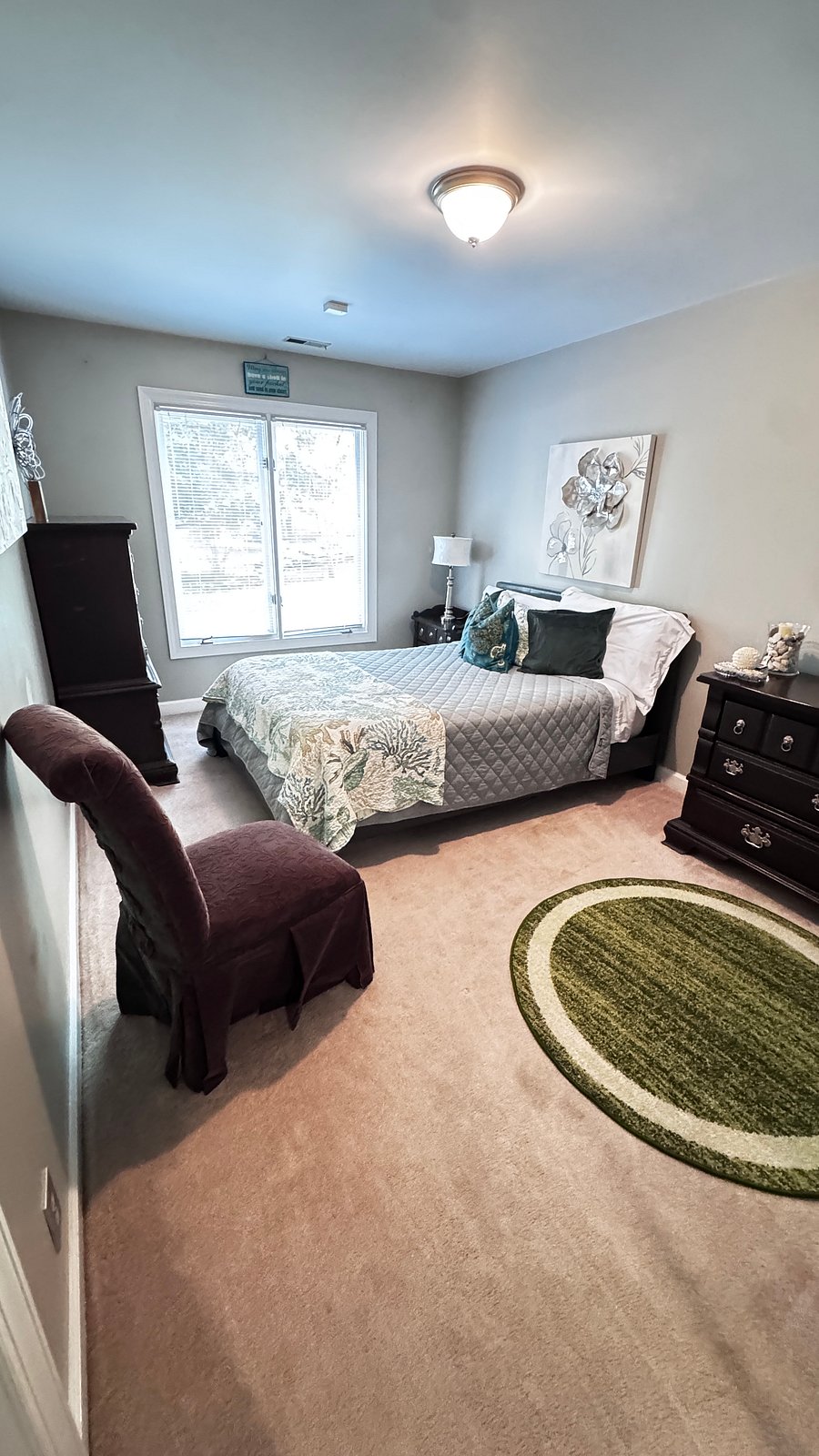 Second bedroom with a TV bring your own fire stick or Roku.