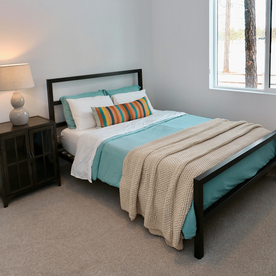 Queen bed