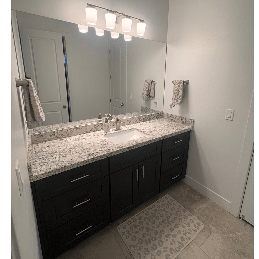 Jack and Jill bathroom