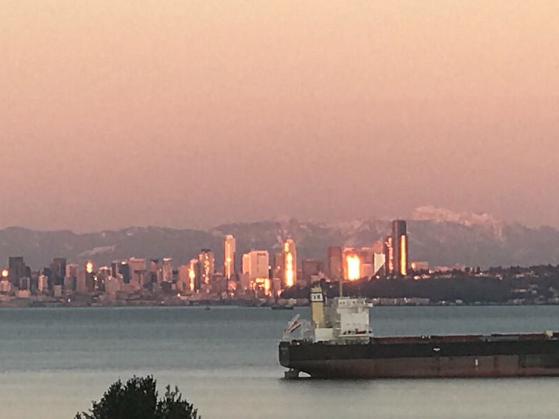 Sunset golden hour
