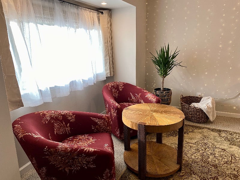 Bright and cozy nook