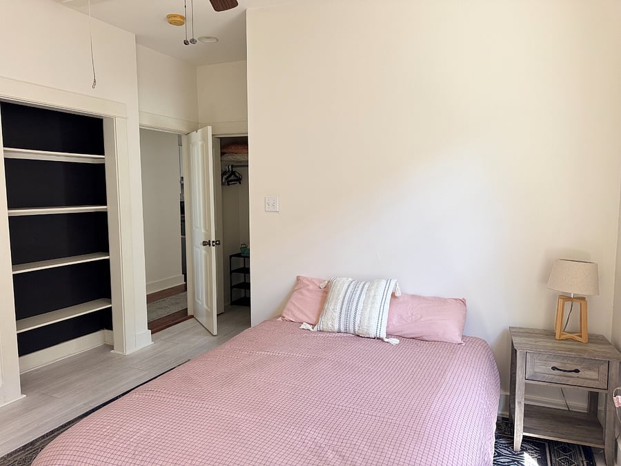 Primary bedroom with en suite bath