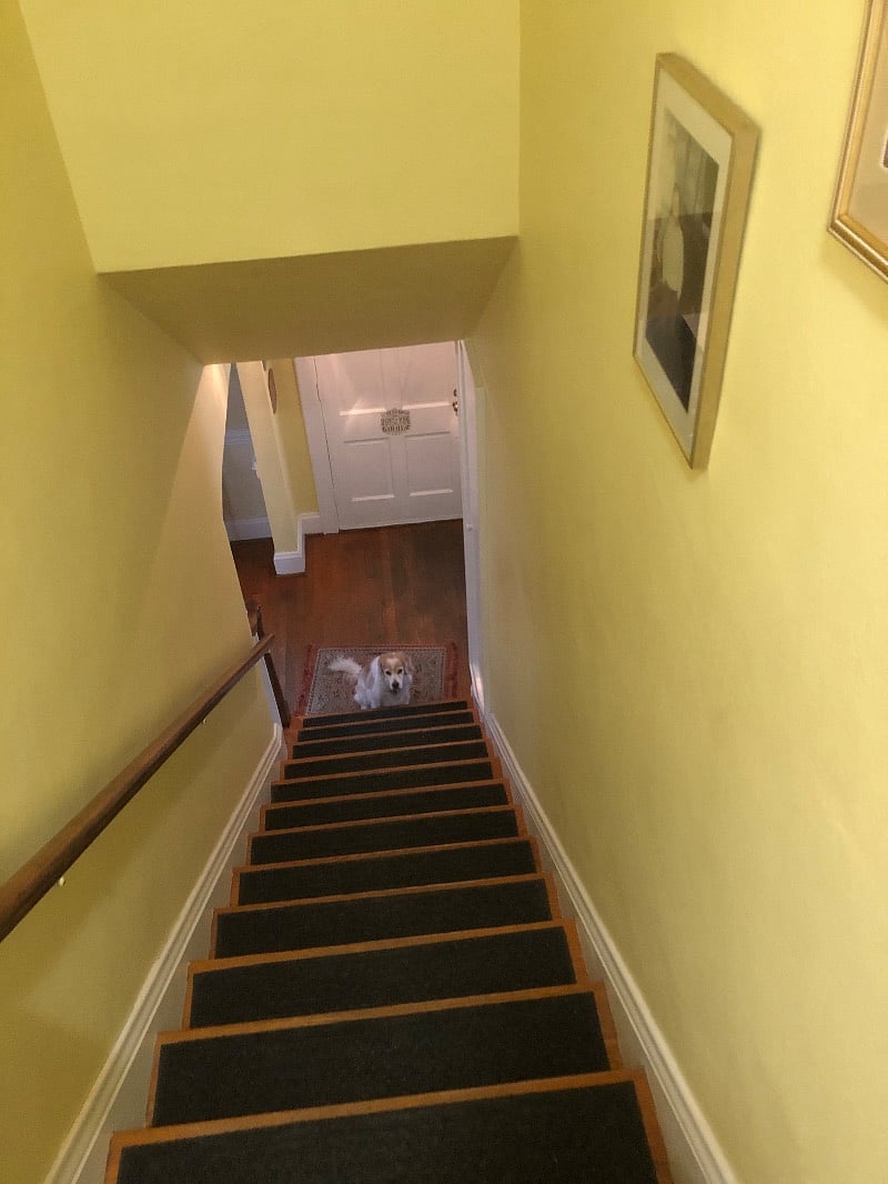 Staircase. Bedroom is on the 2nd floor.