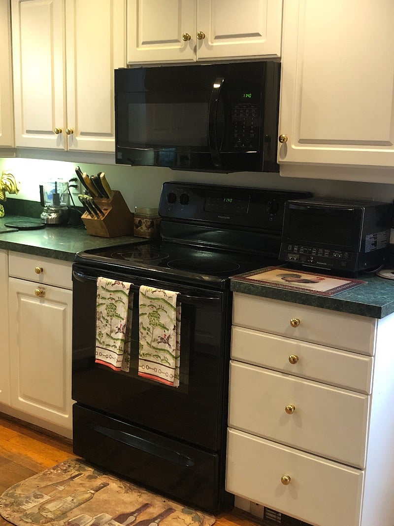 Glass stovetop and oven