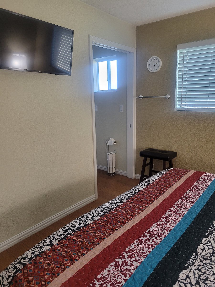 TV in master bedroom.