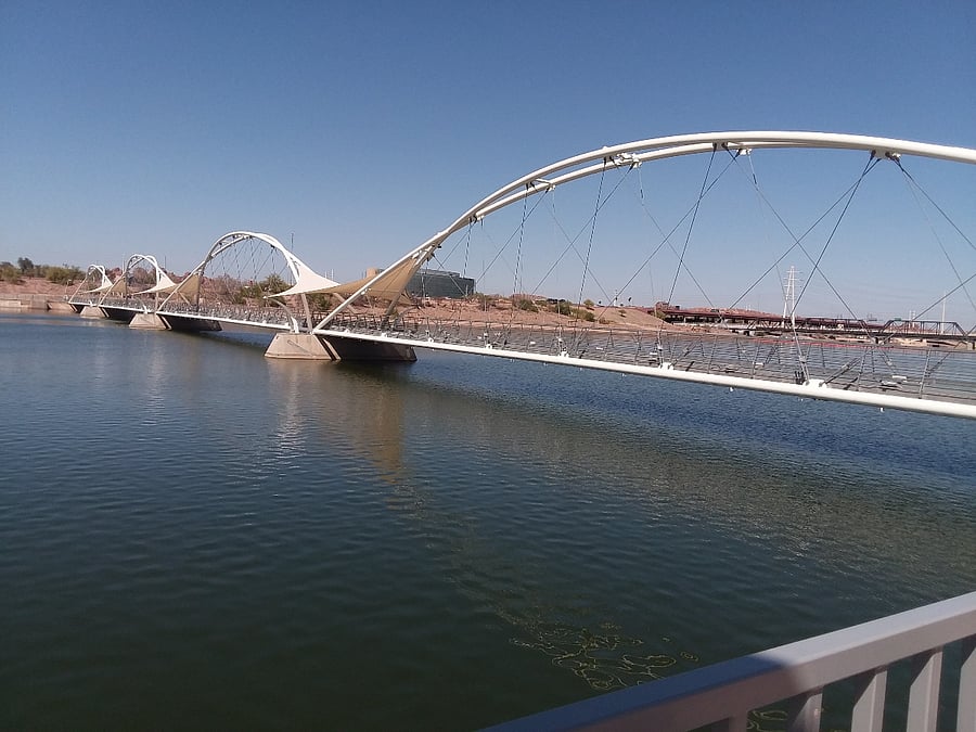 Walking distance to Tempe Town Lake.