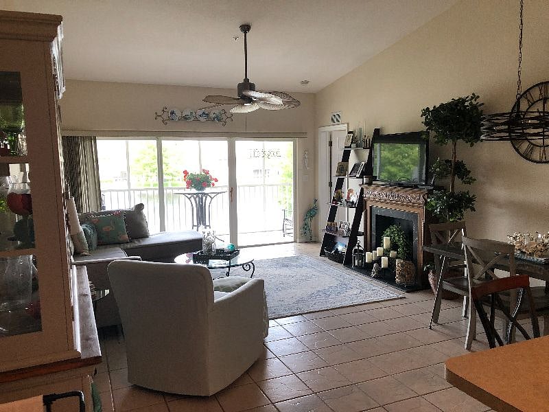 Living Room -- view from the kitchen