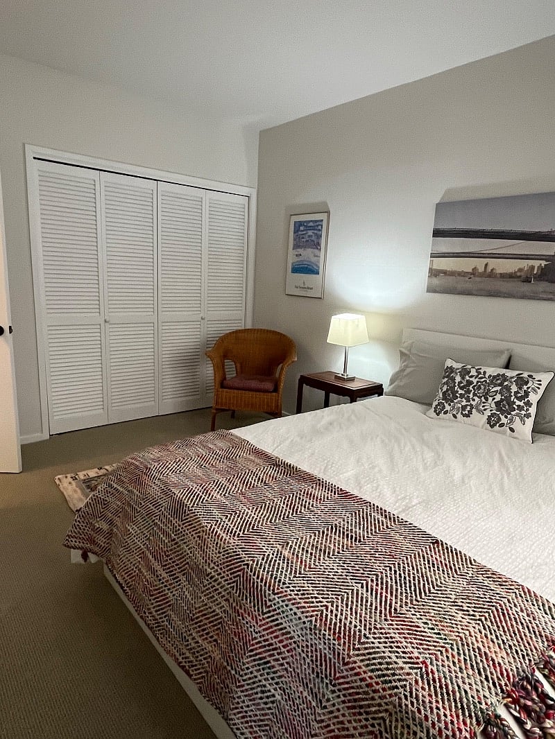 Closets for second bedroom