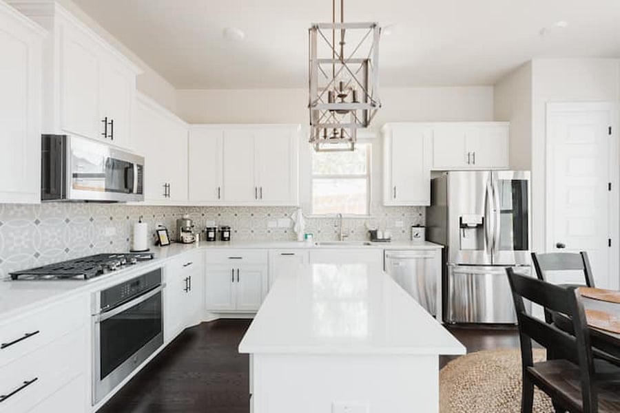 Gourmet kitchen with smart appliances