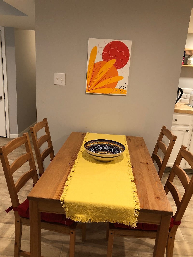 Seating for 4!