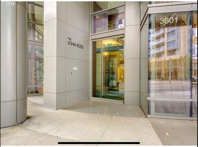 Main secure entrance with 24/7 concierge- use fobs or an app on your phone for easy entrance
