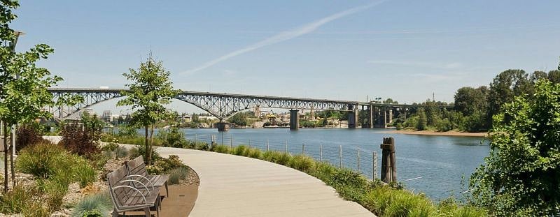 Walk or bike along the river on several mile safe path, or walk to the original Spaghetti Factory on the river with great prices and good food