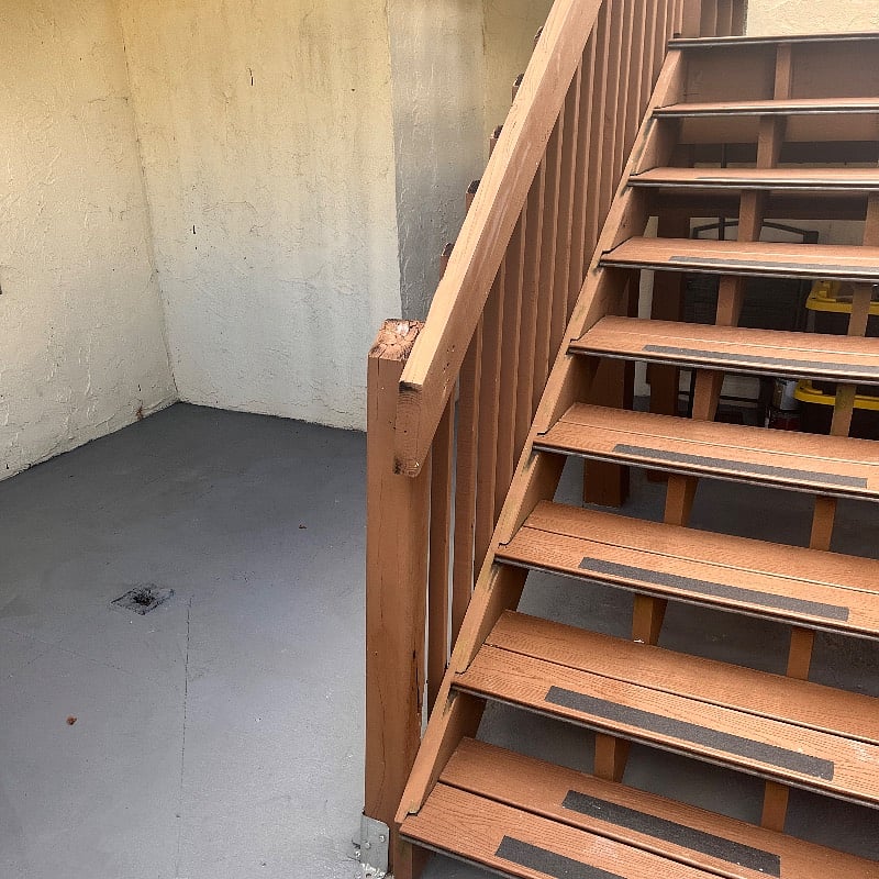 Ground floor private patio.
