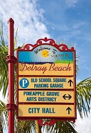 Minutes to wonderful downtown Delray Beach!!