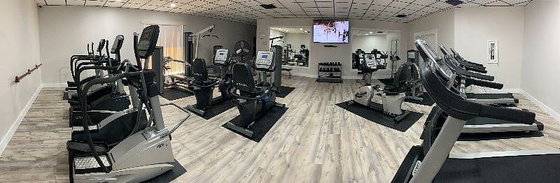 New gym included!