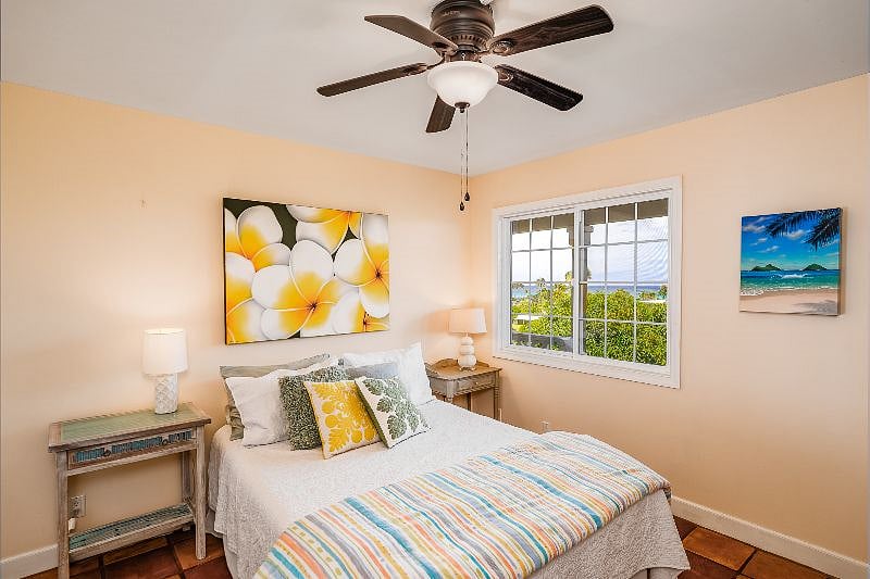 Ocean views from bedroom too!