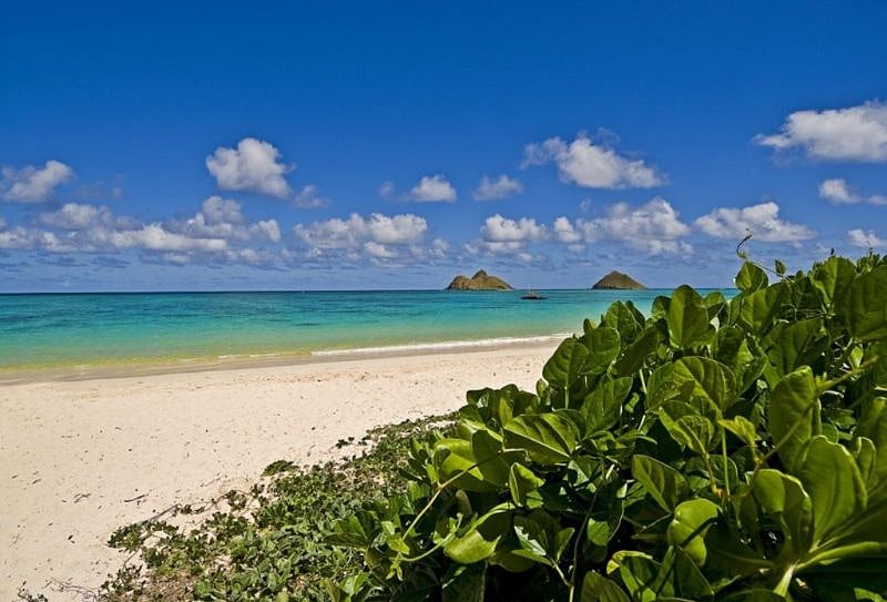 World famous Lanikai Beach only 1 block away