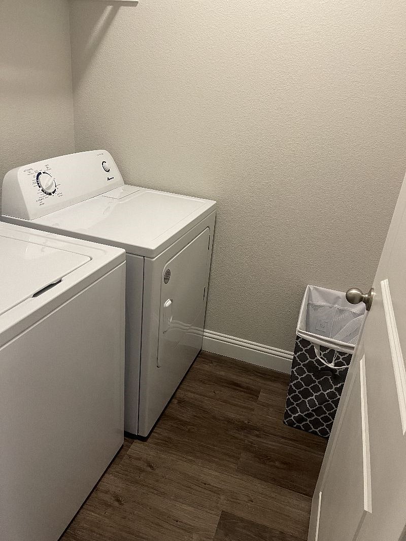 Washy washy! Here is where you launder your clothes.