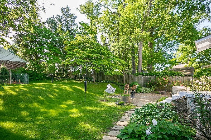 Shared patio