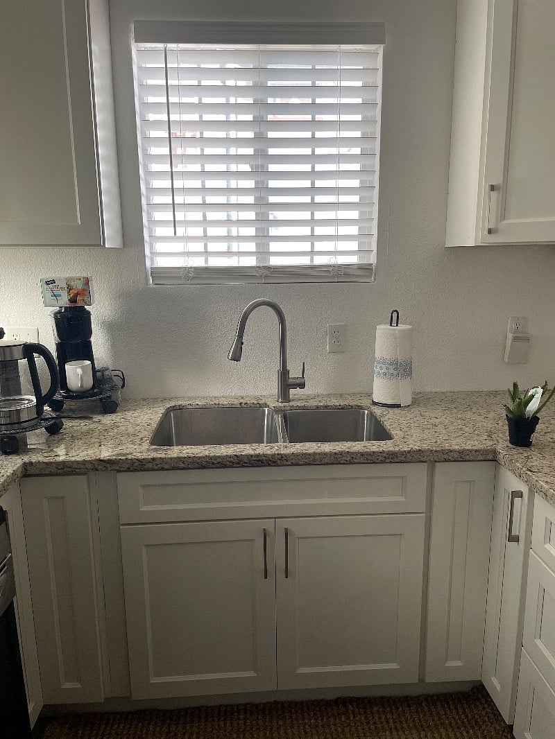 New Kitchen Sink granite countertop