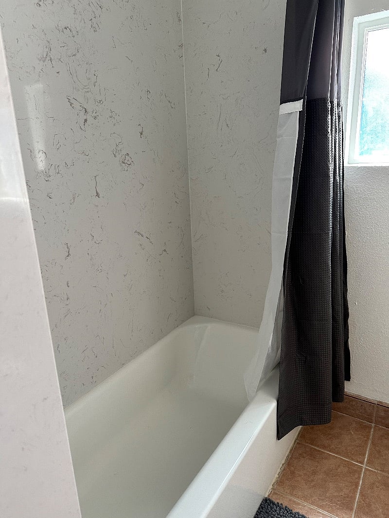 Soak in the tub or take a shower