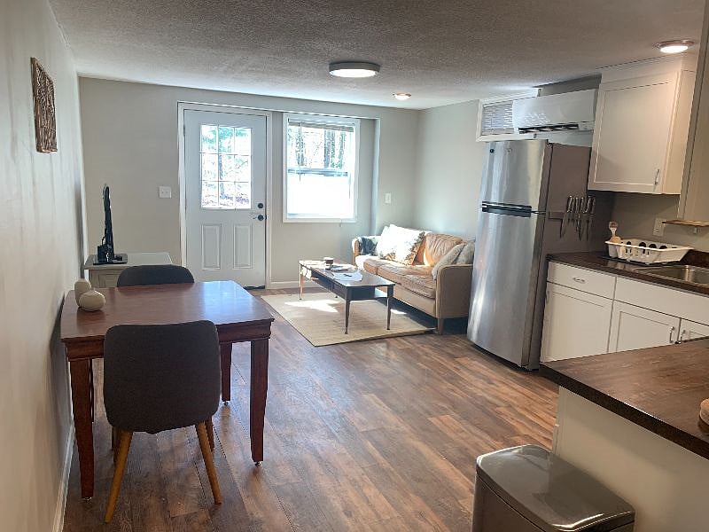 The main living area. The entire house is a on a mesh network, so we have plenty of bandwidth for remote workers and streaming TV shows.