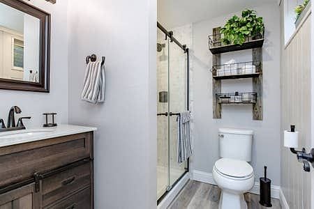 private bathroom