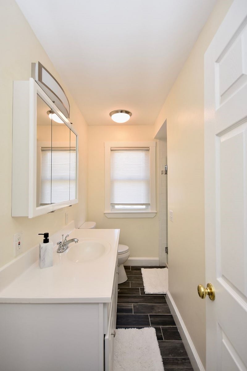 Bathroom newly remodeled