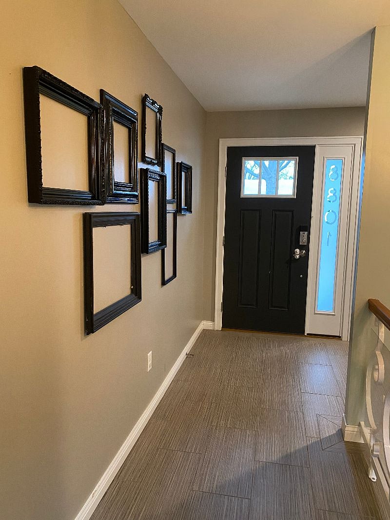 Front door - straight in