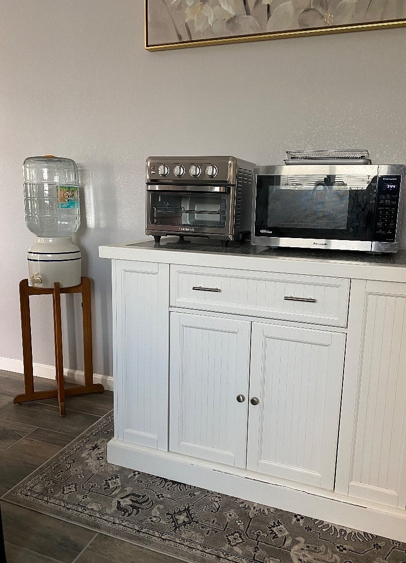 Kitchen, microwave, air-fryer