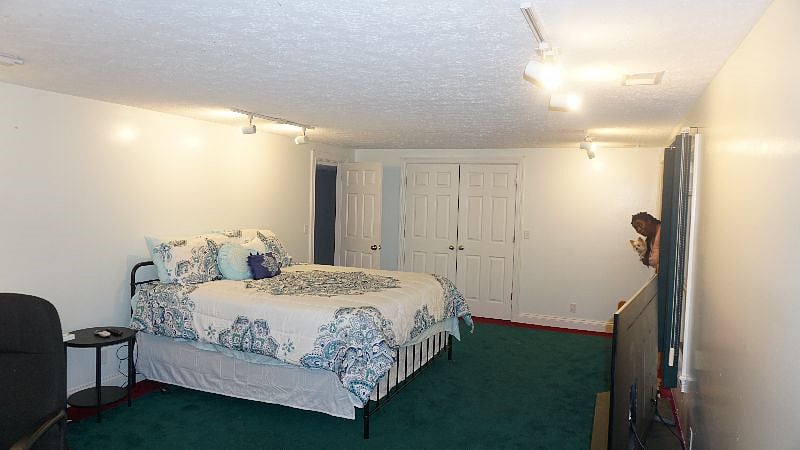 Bedroom 2, bathroom and closet is approximately 400 sq feet. This is room does have its own entrance as well.