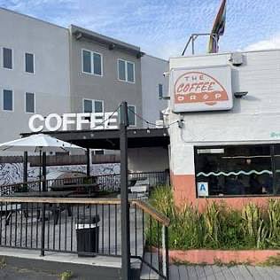 Coffe shop across the street from unit. Ask for the OBSL, its delicious!!