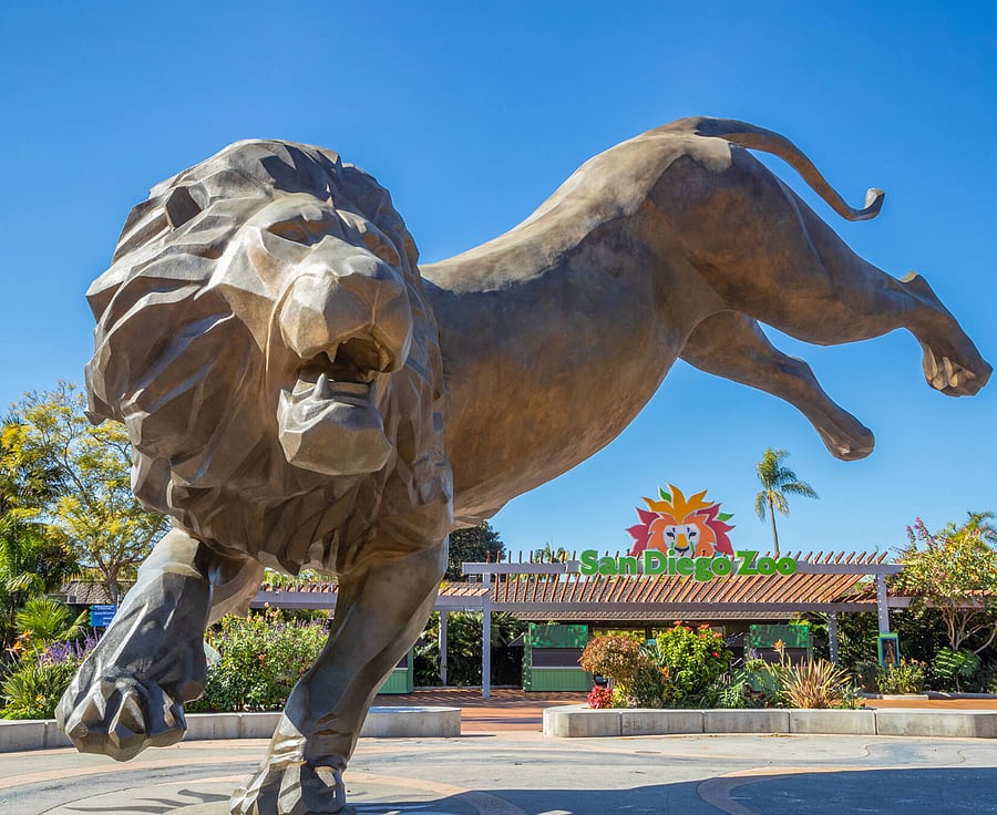 San Diego Zoo only 8 min drive away