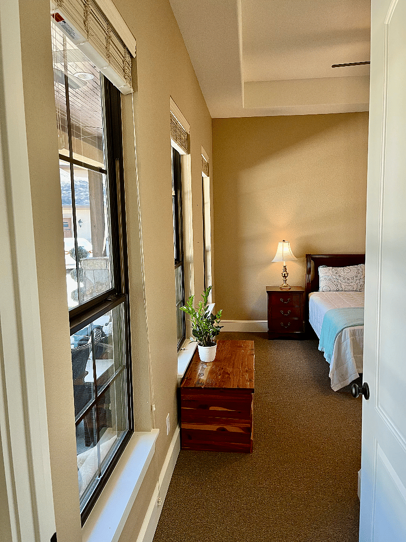 Entrance to primary bedroom