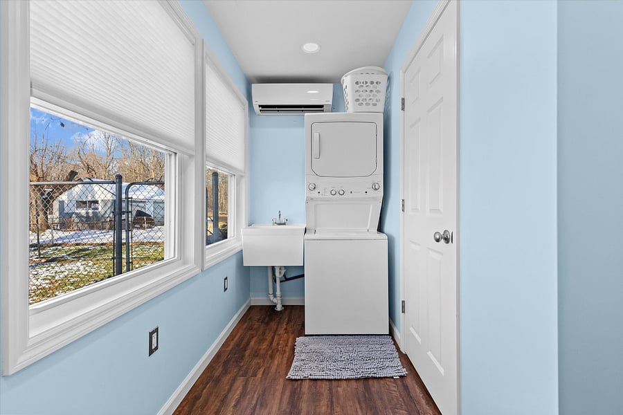 First Floor Bath & Laundry